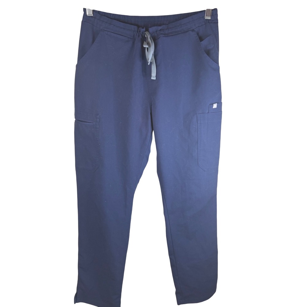FIGS‎ Technical Collection Navy Blue Jogger Scrub Pants Style TW2000R Size M